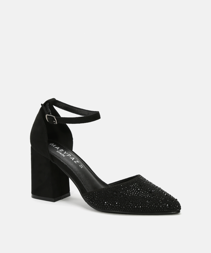 Zapatos tacón strass image number null